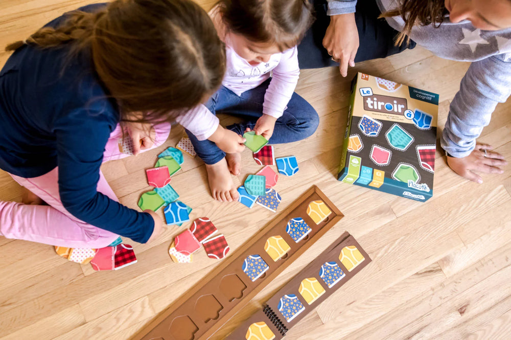 Le tiroir à bobettes, jeu éducatif enfants 3 ans - Achat en ligne