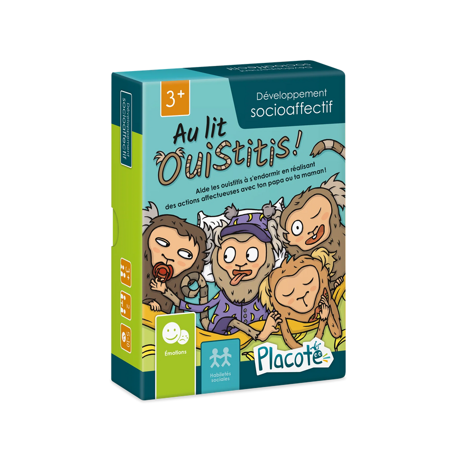 Au lit ouistitis! jeu éducatif enfants 3 ans - Achat en ligne