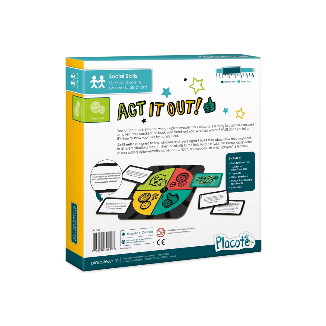 Act it Out, jeu éducatif enfants 8 ans - version anglaise - Achat en ligne