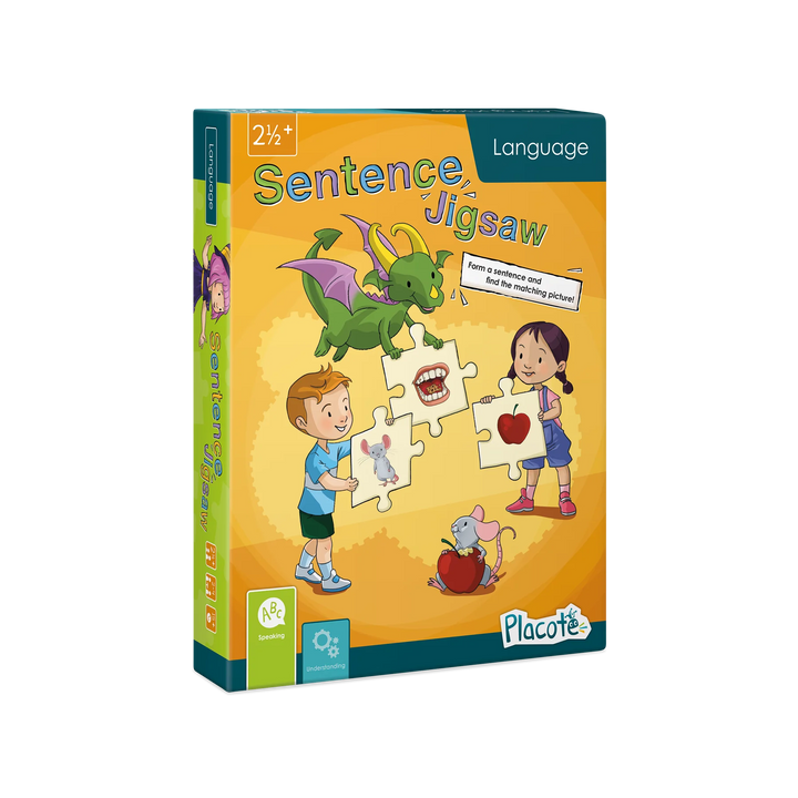 Sentence Jigsaw, jeu éducatif enfants 2 ans - version anglaise - Achat en ligne