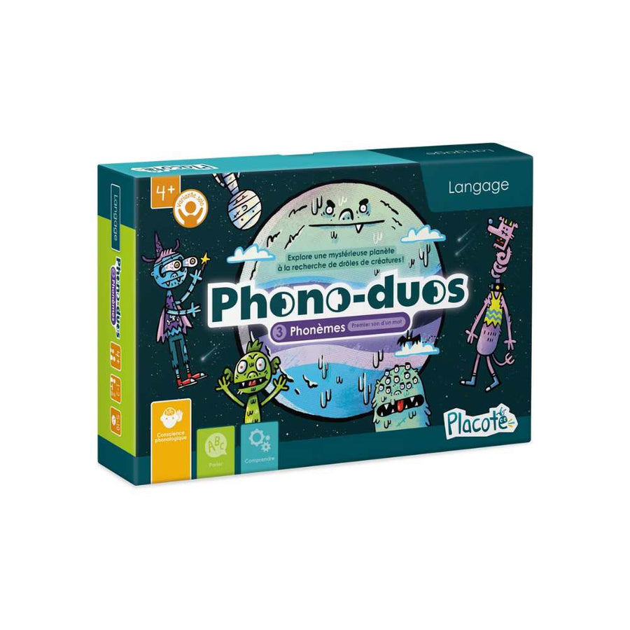 Phono-duos : Phonèmes (premier son d'un mot), jeu éducatif enfants 4 ans - Achat en ligne