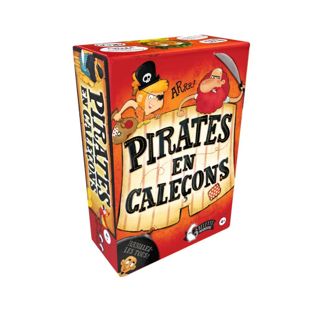 Pirates en caleçon, jeu de société familial - Achat en ligne 