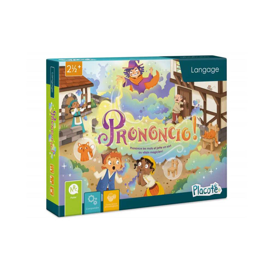 Prononcio!, jeu de société éducatif 2 ans - Achat en ligne