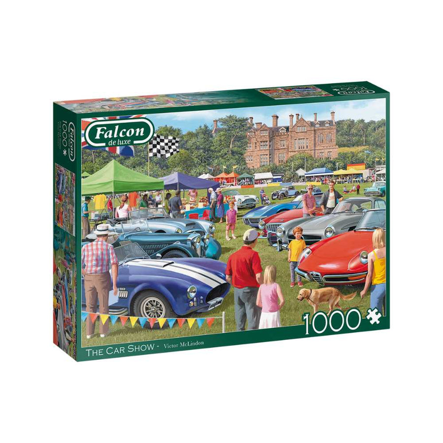 Puzzle Falcon de Luxe Victor McLindon The Car Show 1000 pcs