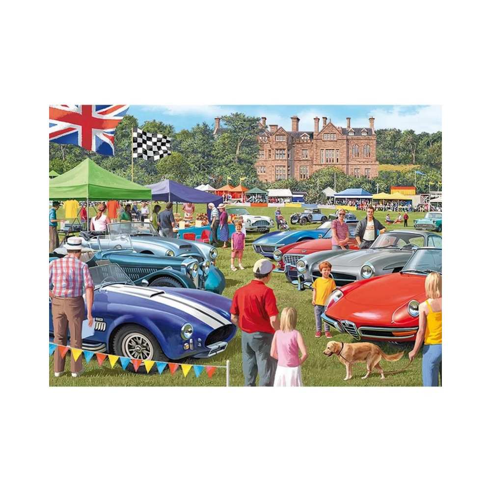 Puzzle Falcon de Luxe Victor McLindon The Car Show 1000 pcs