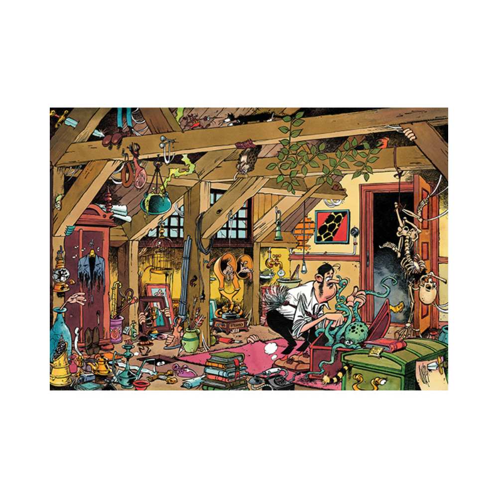 Puzzle Collection Oldtimers: Le célibataire Jan van Haasteren 1000