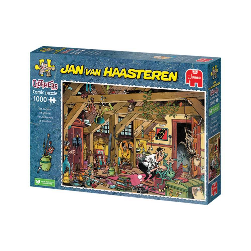 Puzzle Collection Oldtimers: Le célibataire Jan van Haasteren 1000