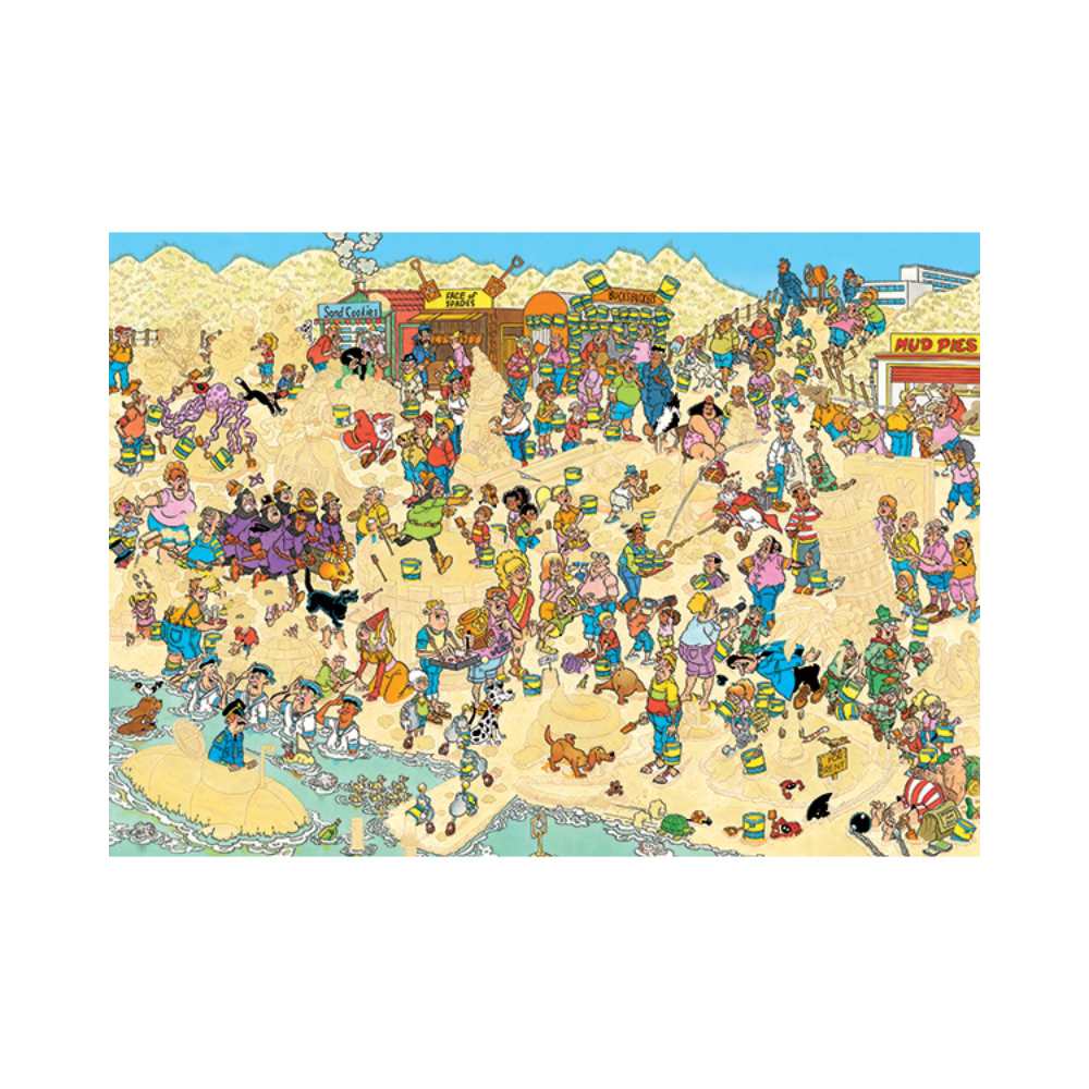 Puzzle Jumbo Sculptures de sable de Jan van Haasteren 1000 pcs