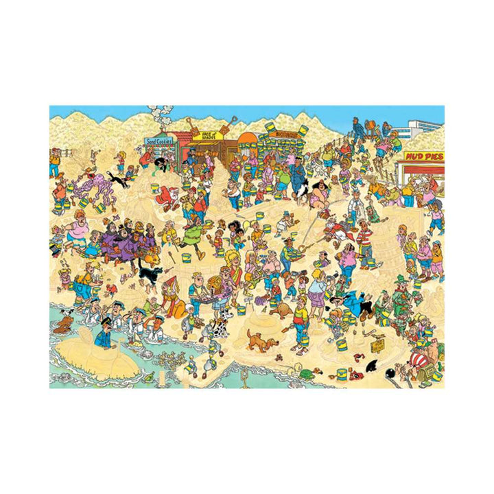 Puzzle Jumbo Sculptures de sable de Jan van Haasteren 1000 pcs