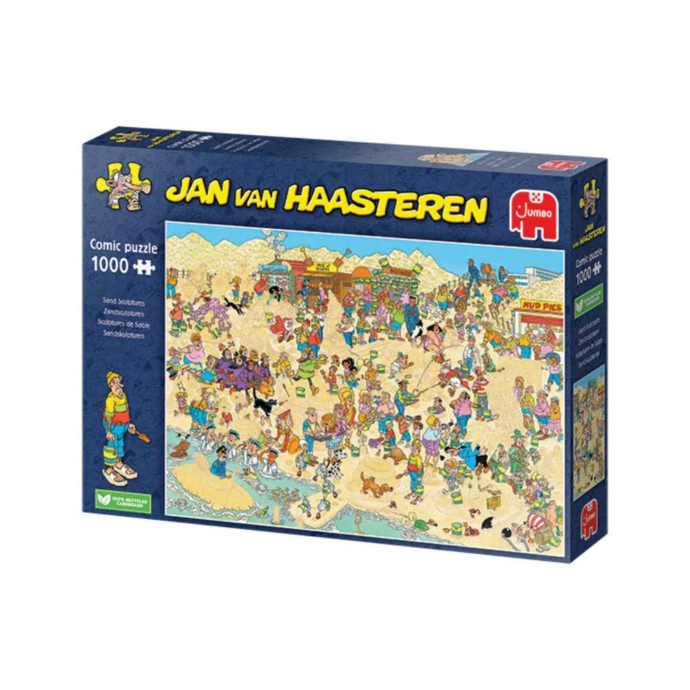 Puzzle Jumbo Sculptures de sable de Jan van Haasteren 1000 pcs