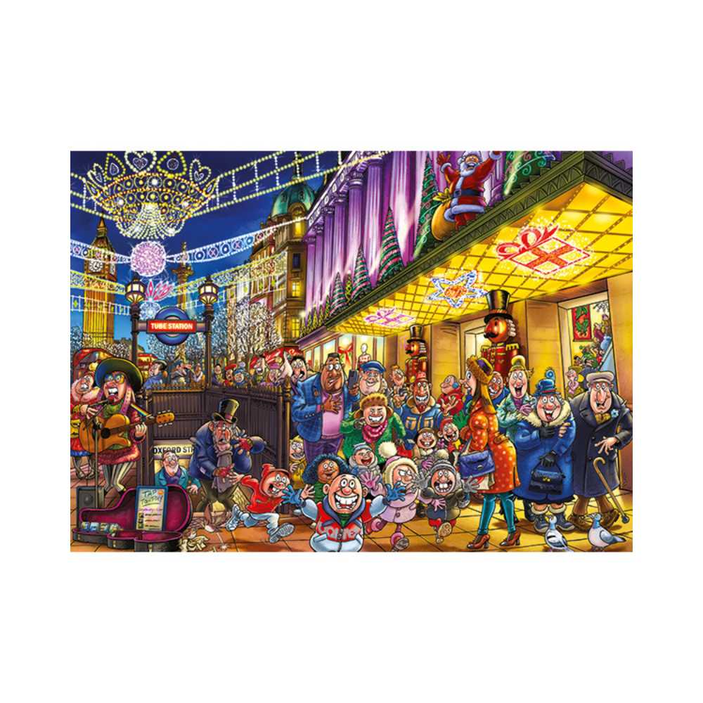 Puzzle Jumbo Wasgij - Christmas #20 - Spirits of Chrismas 2x1000 pcs