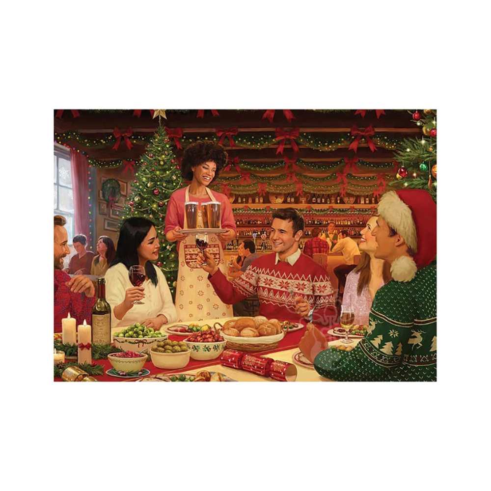 Puzzle de Falcon de Luxe Festive Feast de Daniel Rodgers 500 pcs