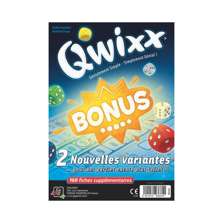 Qwixx - Bonus - L'As des jeux - Boutique de jeux de société