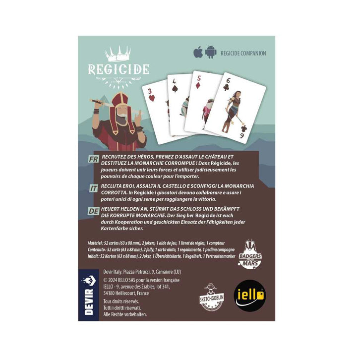 Regicide, jeu de société coopératif - Achat en ligne à L'As des jeux