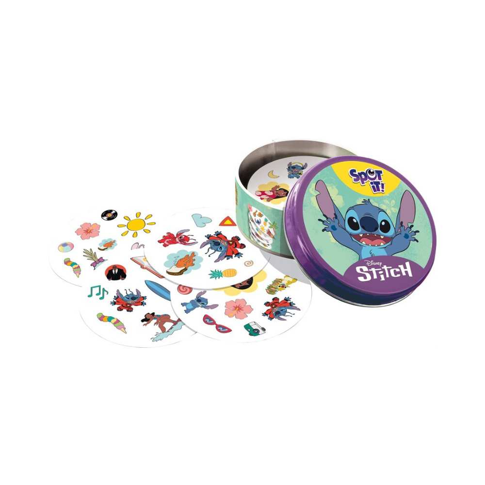 Spot It! Disney Lilo & Stitch jeu de cartes famille - Achat en ligne 