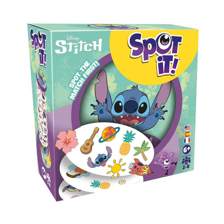 Spot It! Disney Lilo & Stitch jeu de cartes famille - Achat en ligne 