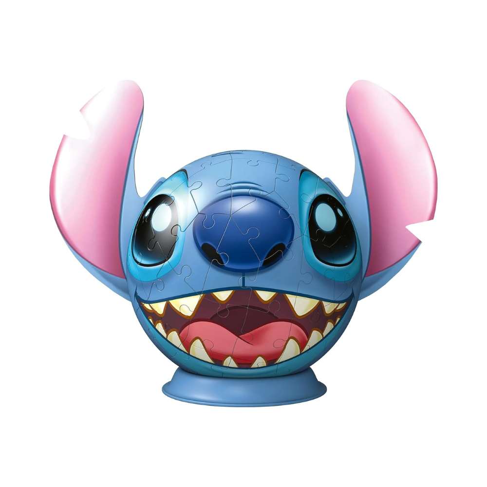 Puzzle 3D Ravensburger Stitch with Ears  (77 pcs)