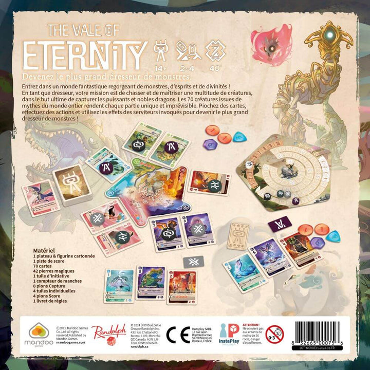 The Vale of Eternity jeu de société stratégie - Achat en ligne