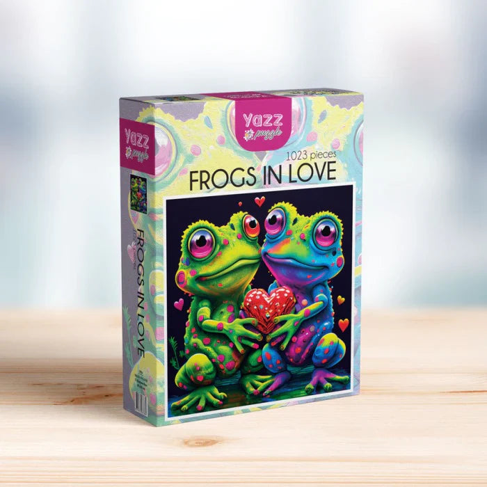 Puzzle Yazz Frogs In Love 1023 pcs - Achat en ligne