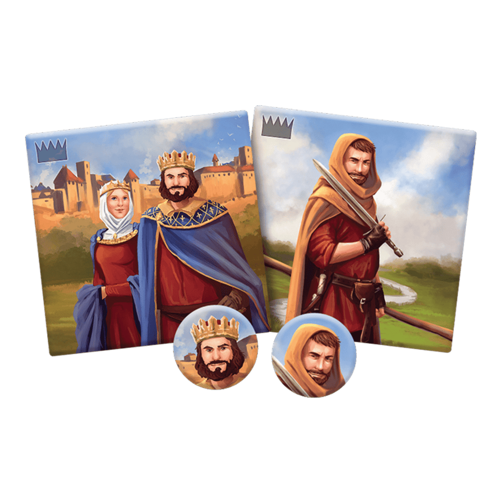 Carcassonne: Count, King & Robber Expansion 6, jeu de société familial