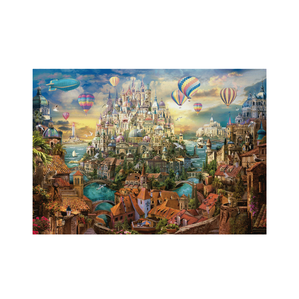 Ville de rêve casse-tête Educa | Dream Town Puzzle Educa buy online