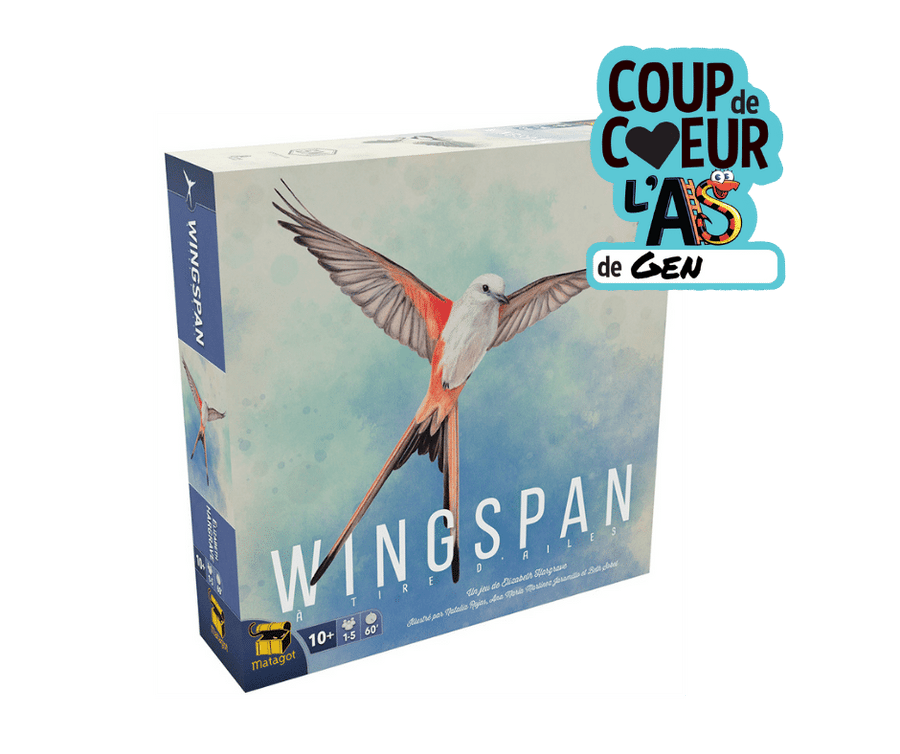 Wingspan, jeu de société stratégie - Achat en ligne à L'As des jeux