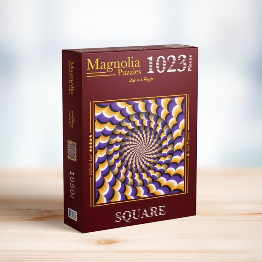 Optical Illusion Magnolia Puzzles buy online | casse-tête Magnolia