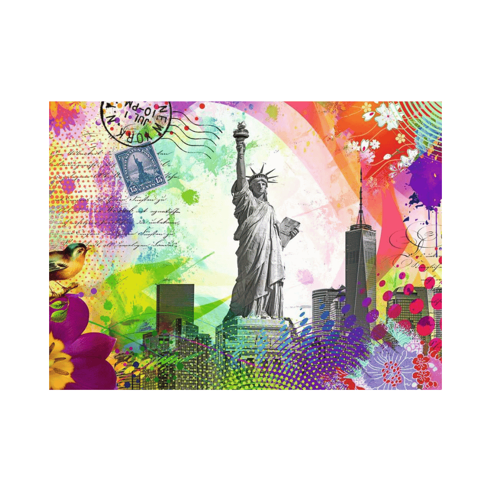 New York Postcard (500 pc)