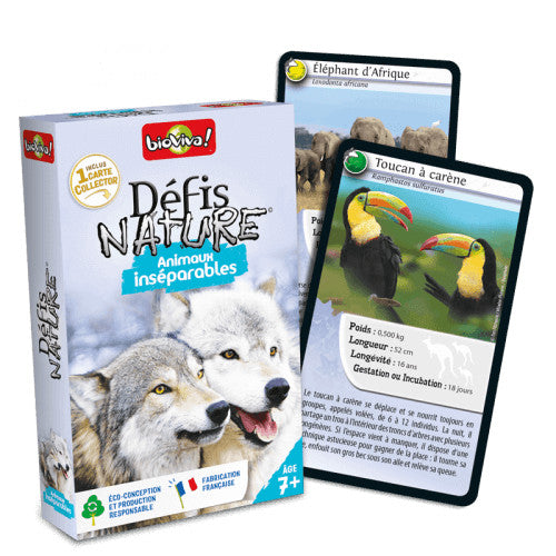 Défis Nature / Animaux inséparables (FR)
