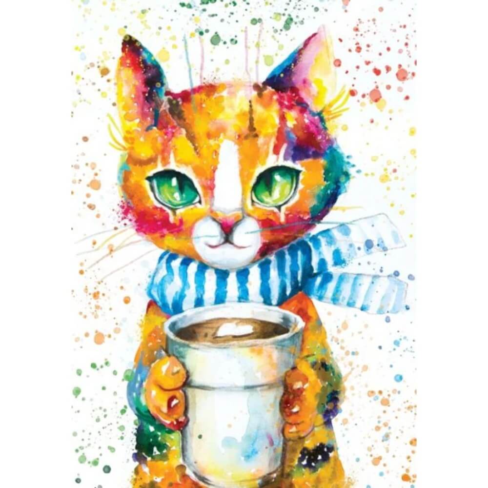 Colorful Cat Magnolia Puzzles buy online | casse-tête Magnolia