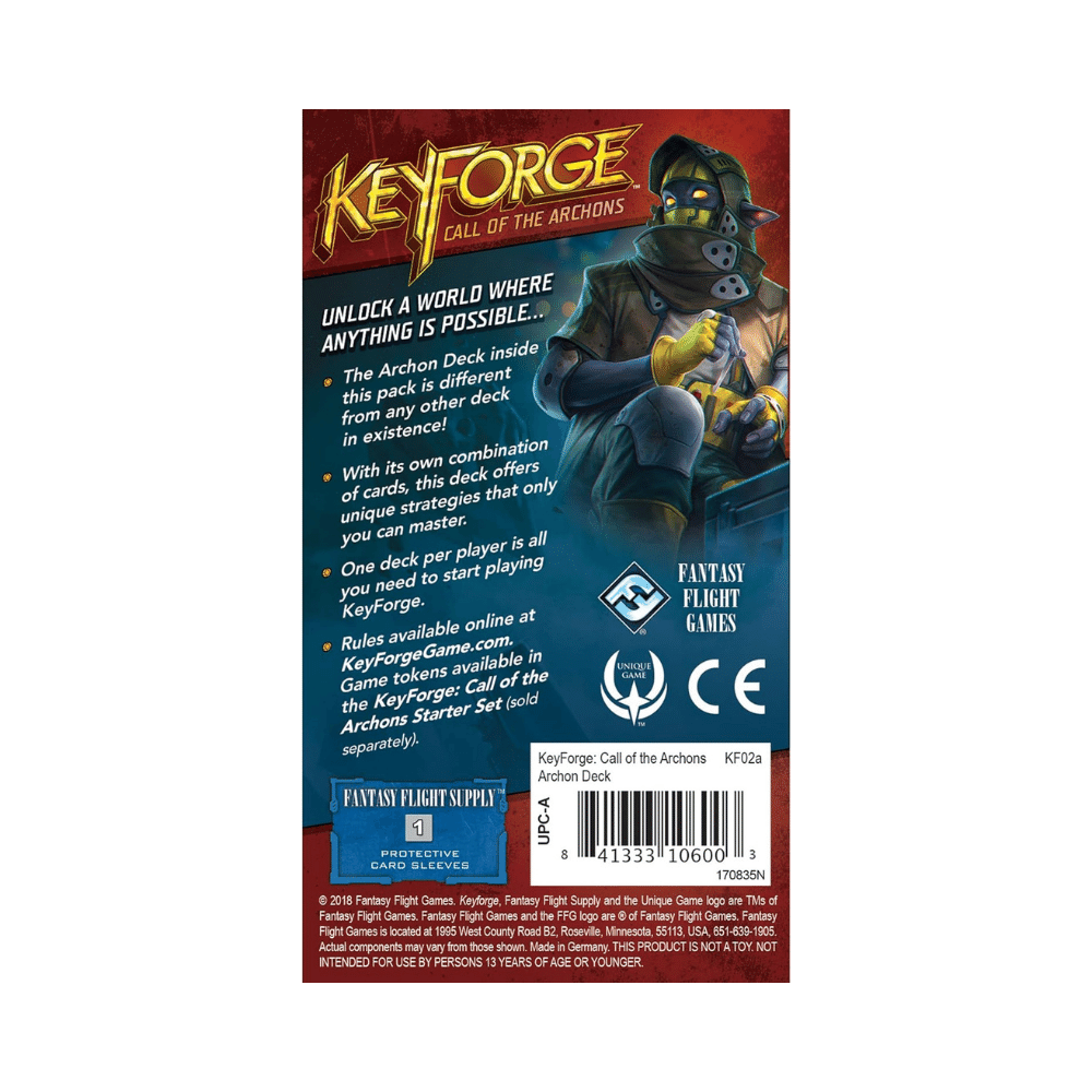 Keyforge: Call of the Archons