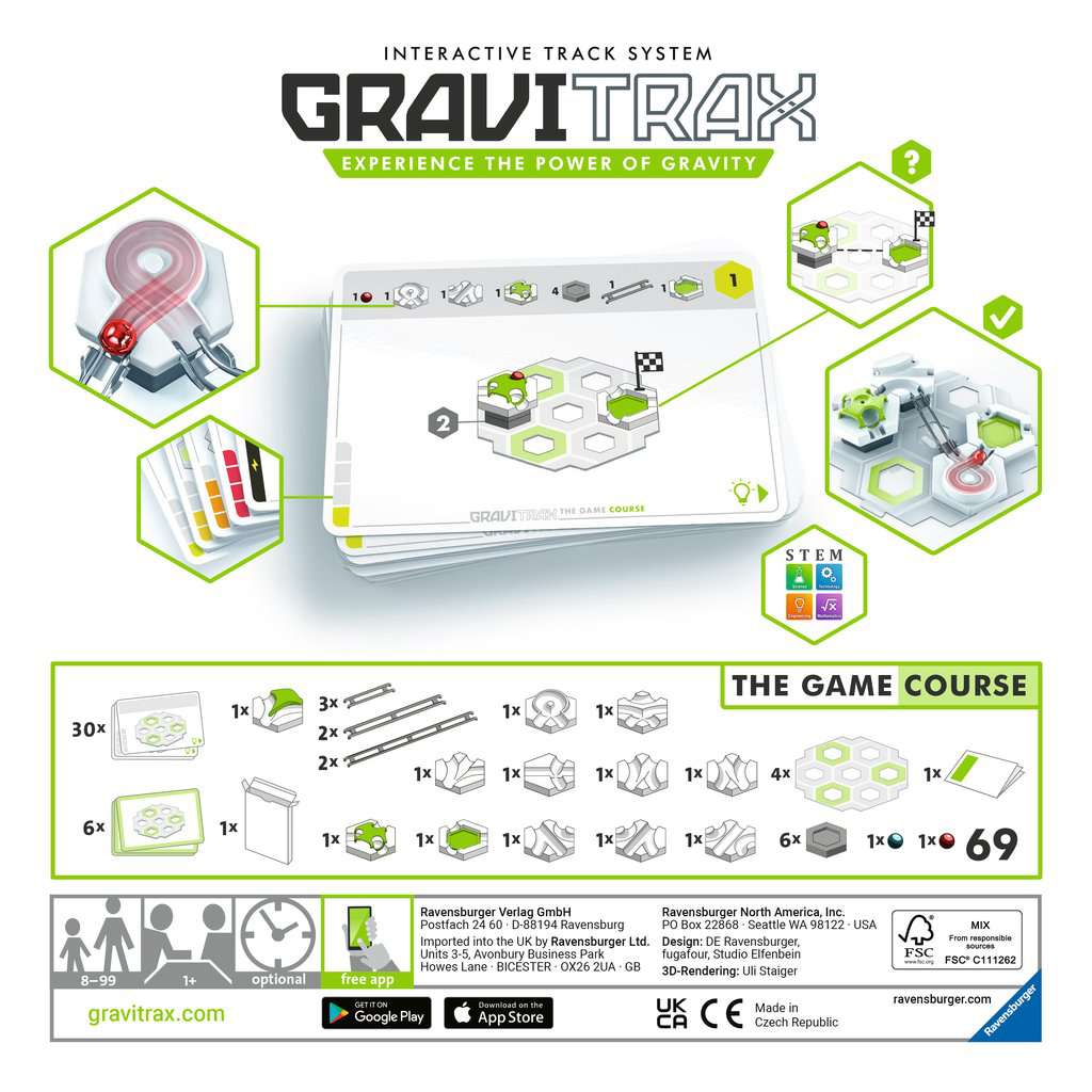 Gravitrax Challenge 3 - The Game Course (ML)