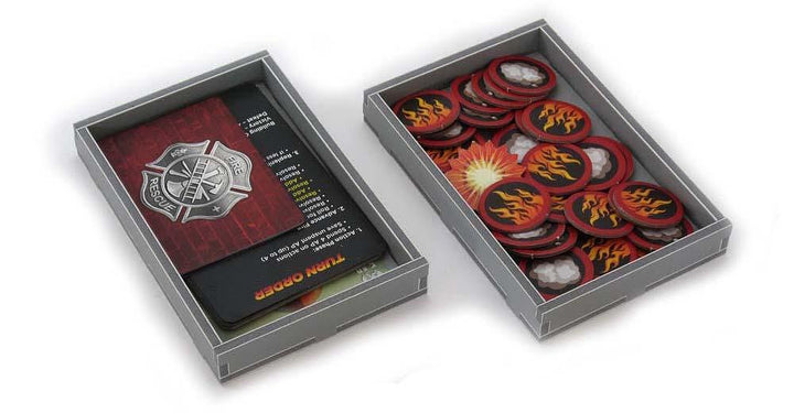 Folded Space: Flash Point Fire Rescue, insert jeu de société