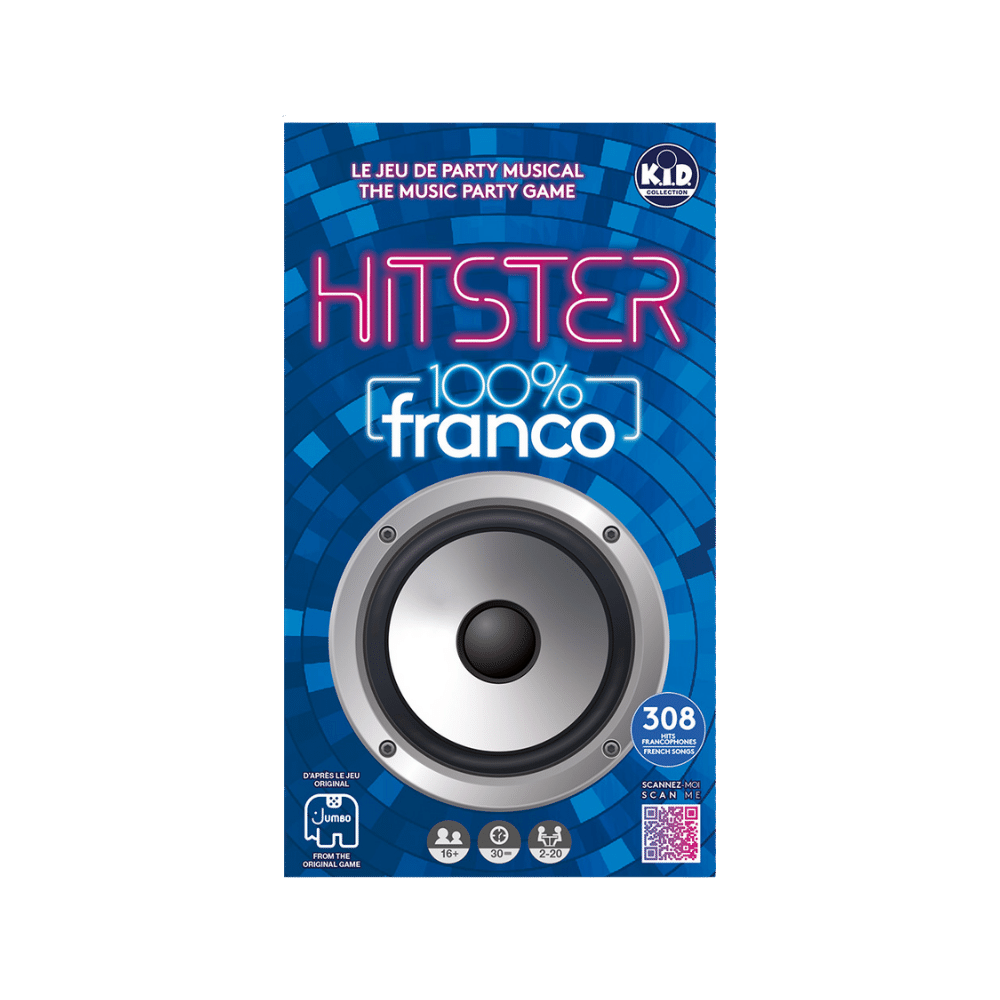 Hitster, jeu de party musical - Extension 100% franco