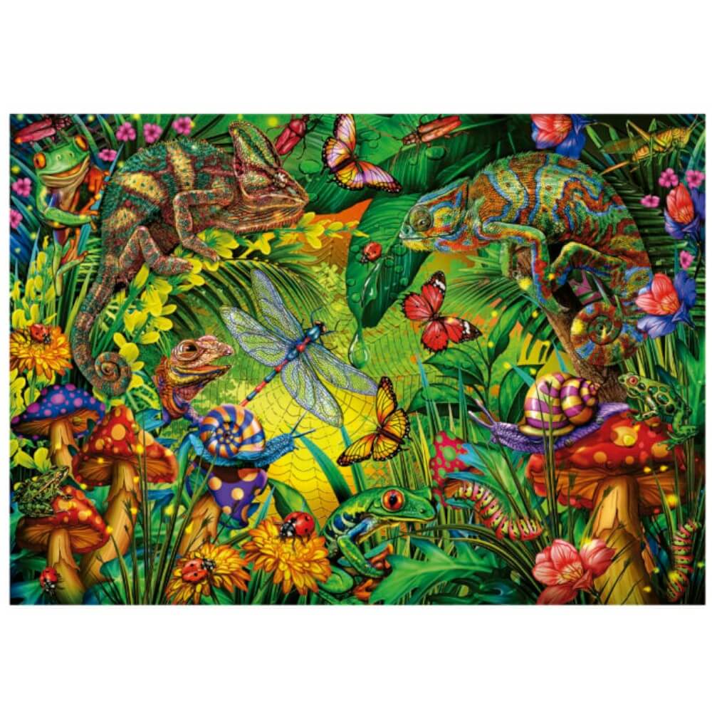 Forêt colorée casse-tête Educa | Colourful forest Educa Puzzle 