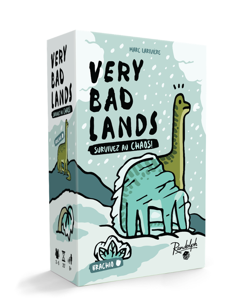 Very Bad Lands : Brachio jeu de cartes familial - Achat en ligne 