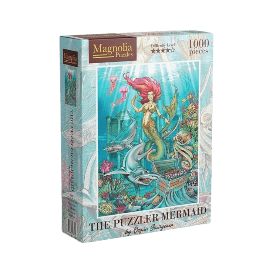 The Puzzler Mermaid Magnolia Puzzles buy online | Casse-tête Magnolia