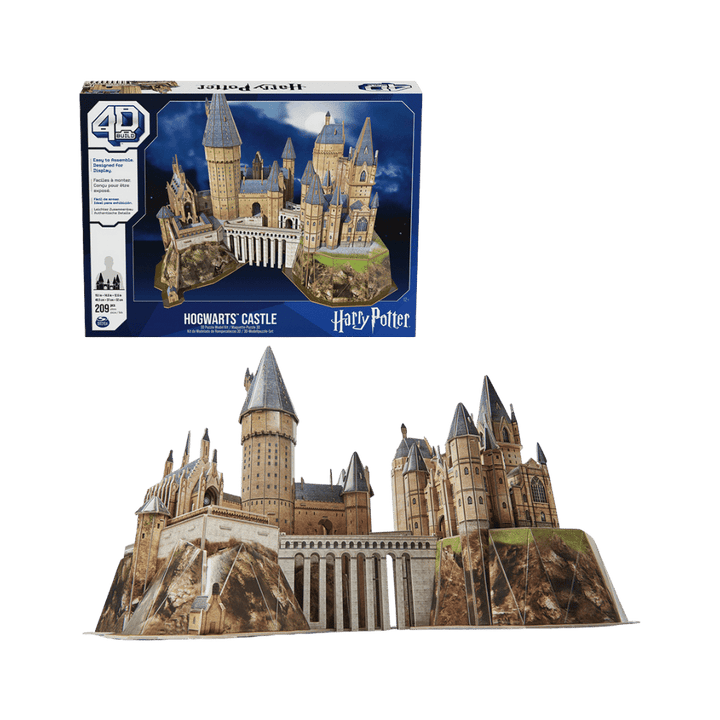 4D Build - Château de Poudlard | Hogwarts Castle (Puzzle 209 pcs)