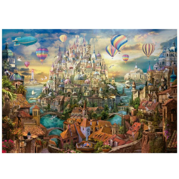 Ville de rêve casse-tête Educa | Dream town Educa Puzzle