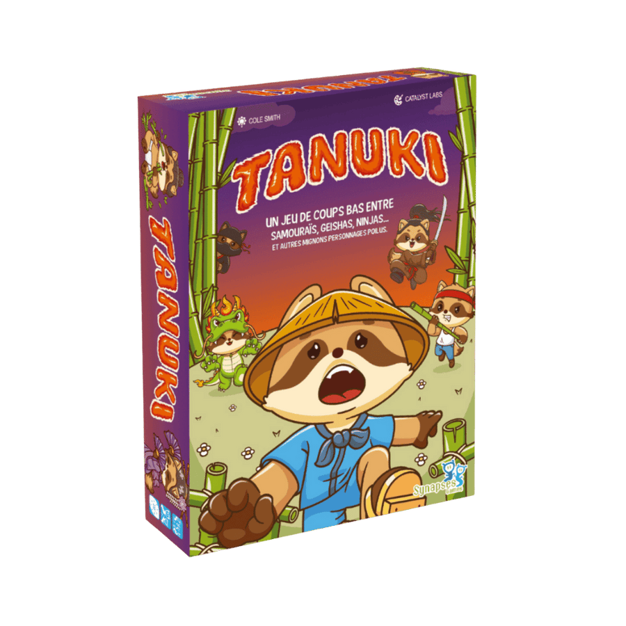 Boîte - Jeu Tanuki, amusant jeu de société pour enfants de 7 ans+