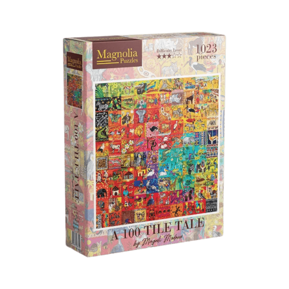 A 100 Tile Tale Magnolia Puzzle buy online |casse-tête achat en ligne