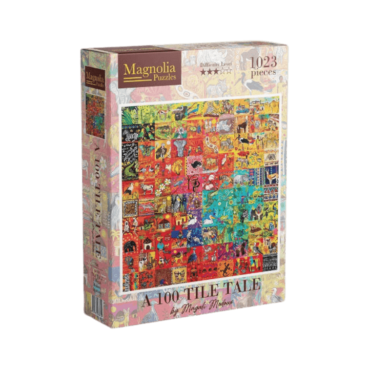 A 100 Tile Tale Magnolia Puzzle buy online |casse-tête achat en ligne