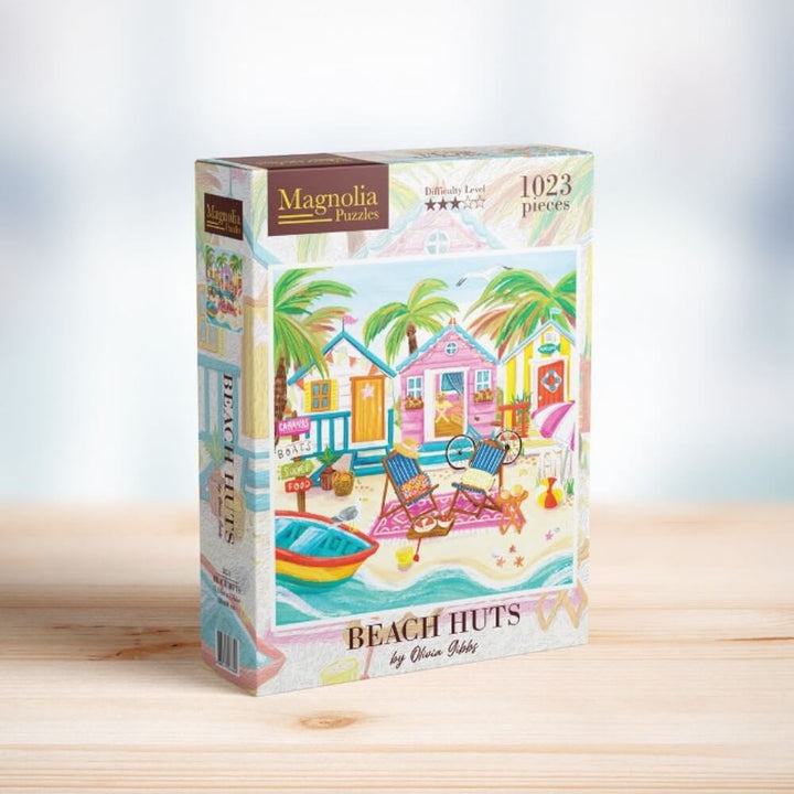 Beach Huts Magnolia Puzzle buy online | Casse-tête achat en ligne