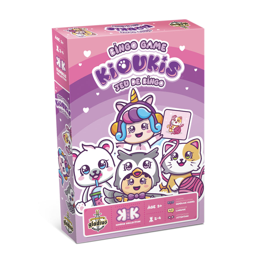 Kioukis - Bingo, jeu de société pour enfants 3ans - Achat en ligne