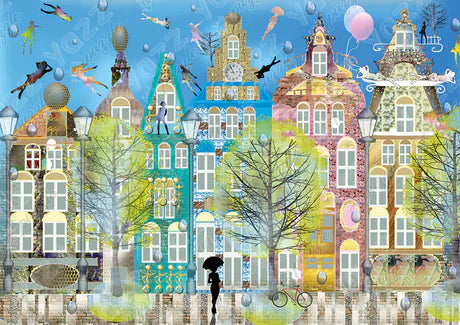 Puzzle Yazz Belgian City 1000 pcs - Achat en ligne