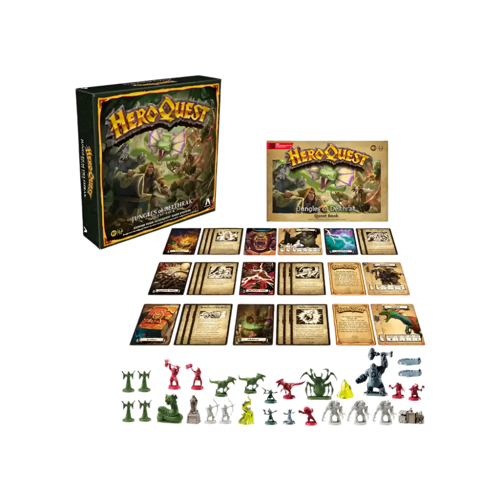 HeroQuest: Jungles of Delthrak Expansion | Buy online L'As des jeux