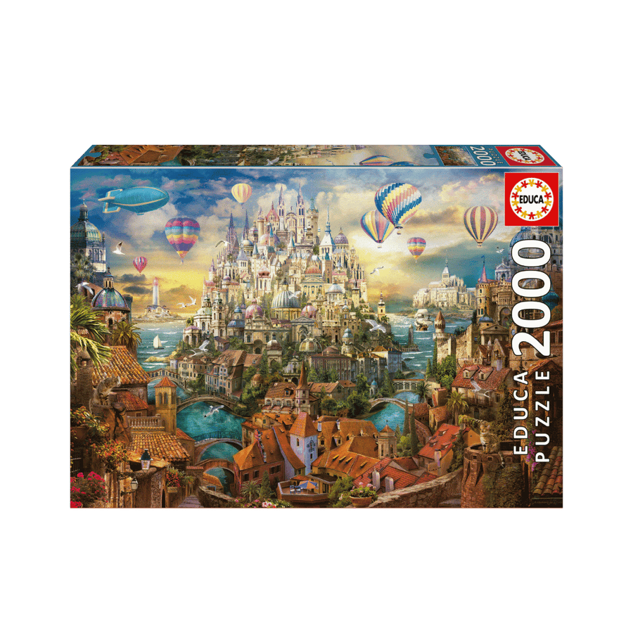 Ville de rêve casse-tête Educa | Dream Town Puzzle Educa buy online