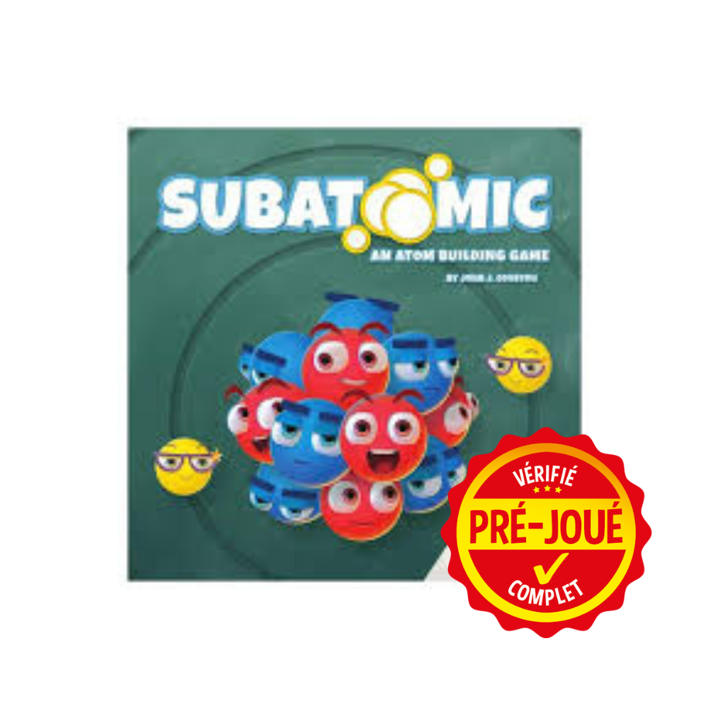 Subatomic : An atom building game Collector's edition [pré-joué] (EN)