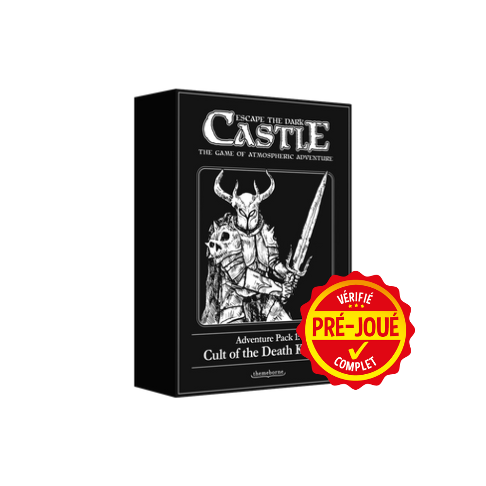 Escape The Dark Castle Adventure pack 1 : Cult of the death knight [pré-joué] (EN)