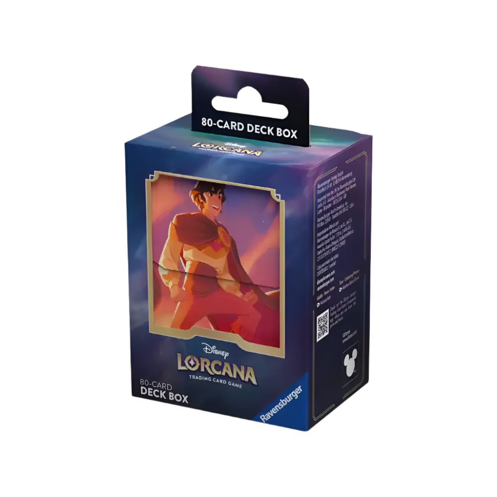 Disney Lorcana: Shimmering Skies -Deck Box - Aladdin | Buy online